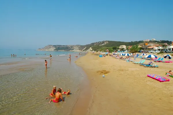 Baignade à Arillas